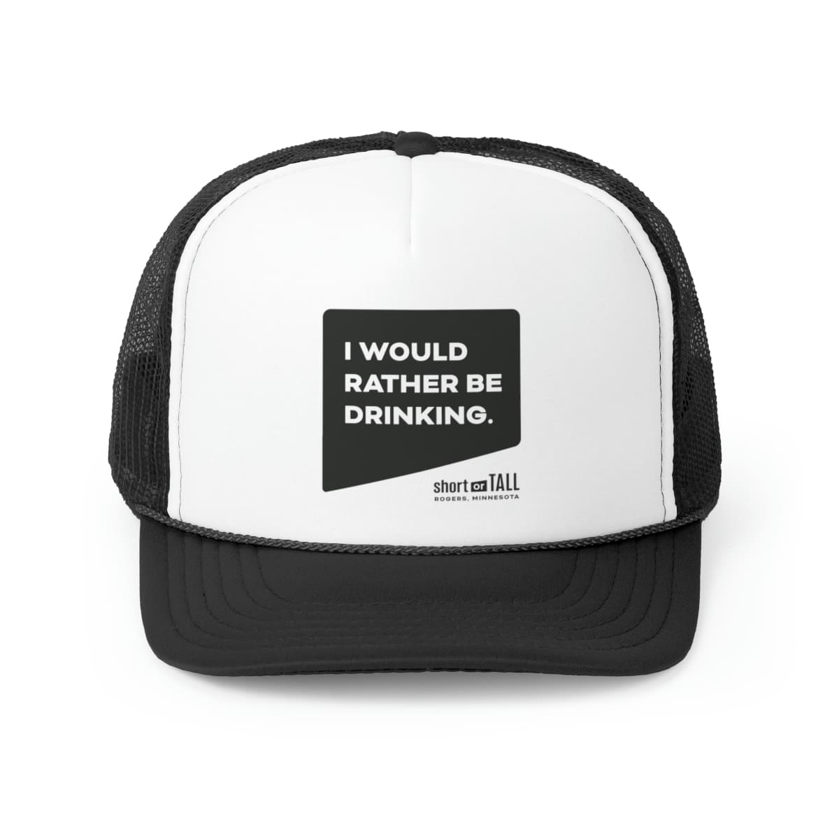 “I Would Rather Be Drinking” Trucker Cap